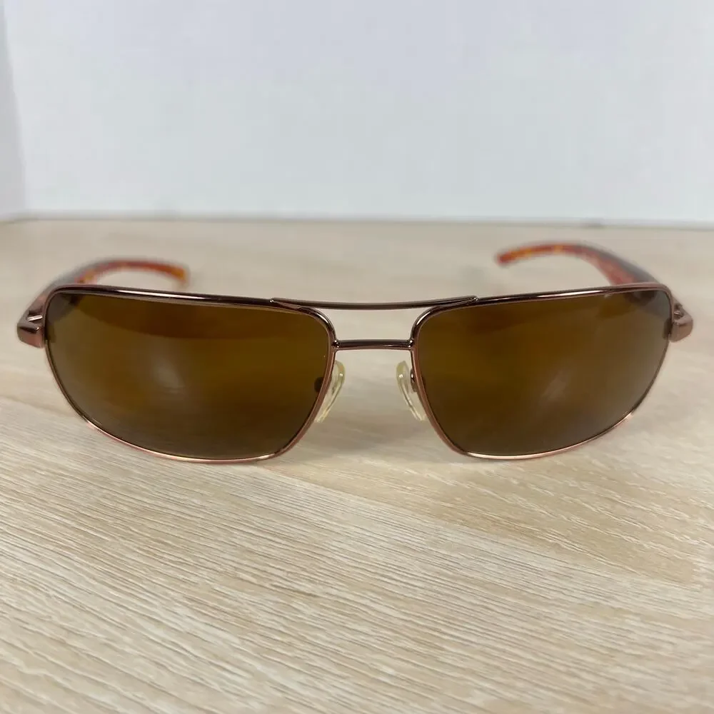 Miyagi Eyewear Player 1407 Col 2 Sunglasses Copper Red 62-16-130 Italy